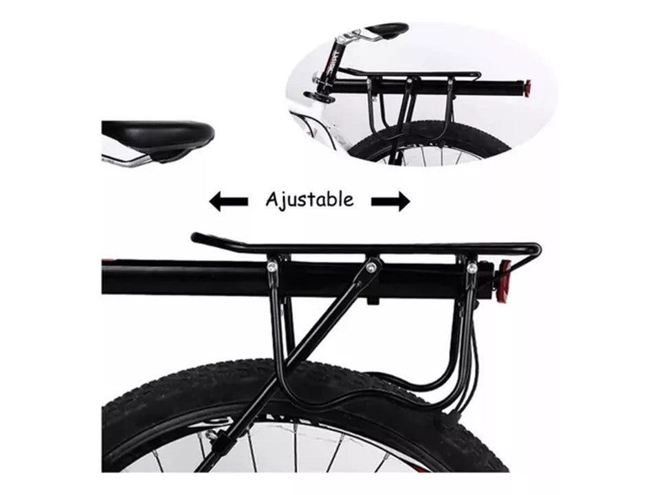 🚲 Parrilla Trasera para Bicicleta – Compatible con Aros 20" a 29"