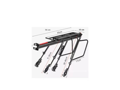 🚲 Parrilla Trasera para Bicicleta – Compatible con Aros 20" a 29"